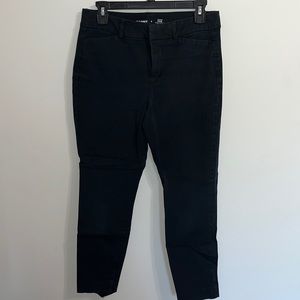 High Rise Black Pixie Pants